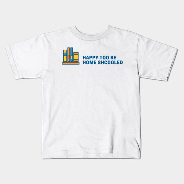 Happy to be... Kids T-Shirt by tofupanic